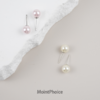 【经典不过时】MointPhoice 一周珍珠耳钉 黄金尺寸8mm 樱花粉 南洋金 多麻灰 商品缩略图2