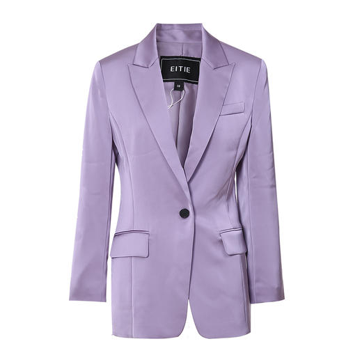 EITIE爱特爱秋季新款时尚通勤干练显瘦翻领西装外套女7103802 商品图5