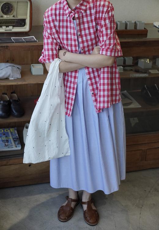 Veritecoeur浅蓝白色连衣裙 商品图11