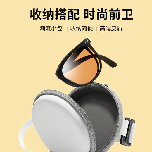 【世界冠jun推荐 可折叠】骊佳折叠偏光太阳镜 轻便可折叠 滤光护眼 商品图2