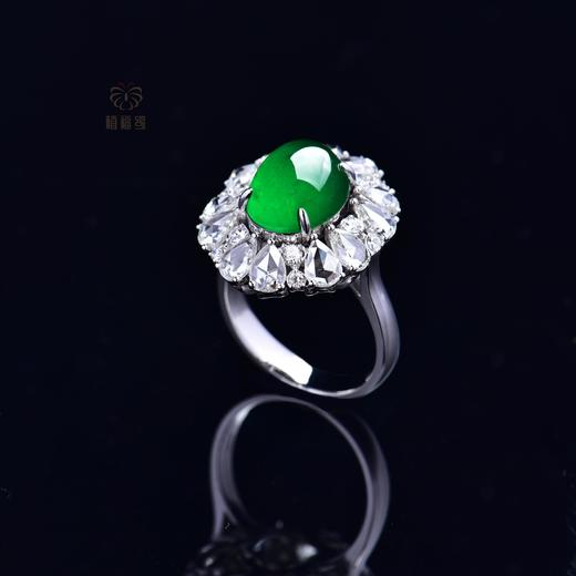 【繁花】满绿戒指    JZ12301006 商品图1