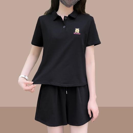 盐系炸街运动套装，宽松洋气减龄休闲短裤两件套MS2260 商品图1