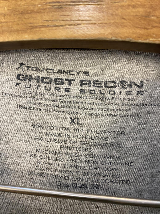 GHOST RECON TOM CLANCY’S 幽灵行动系列 视频游戏系列 短袖T恤 _SST(XL) 商品图2