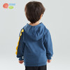 贝贝怡秋季新品男童儿童休闲连帽套头卫衣小恐龙卡通时尚上衣223S3104 商品缩略图1