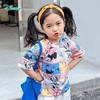 迪士尼童装女童短袖T恤夏季新品满印米妮宝宝中大童潮酷纯棉上衣 商品缩略图0