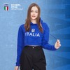 意大利国家队官方商品丨时尚高腰连帽卫衣刺绣女装足球迷用品夏季 商品缩略图2