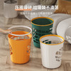 「三款配色！颜值派」家用厨房垃圾桶 颜值塑料卫生间居家日用垃圾篓厕所纸篓无盖压圈垃圾桶 商品缩略图3