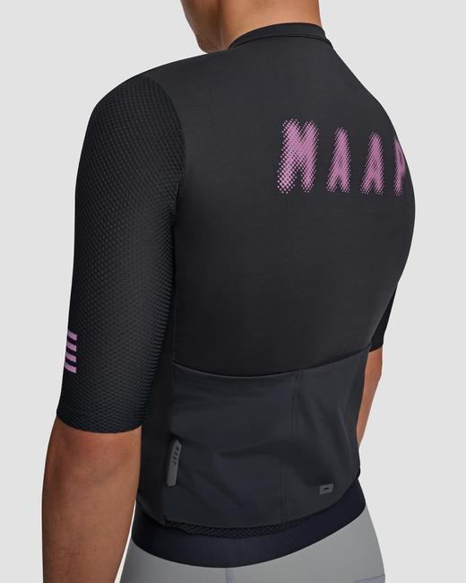 MAAP 男士 Halftone Pro Base Jersey Black 短袖骑行服 商品图4