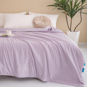 夏被A类冰淇淋被子纯色空调被，夏凉被可机洗水洗冰丝凉感丝薄被子ML-001