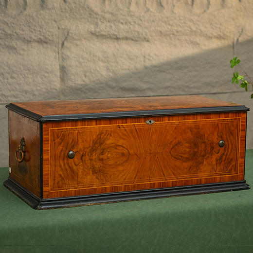 二十世纪 瘿木饰面机械八音盒 商品图4