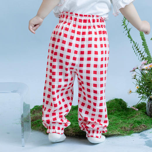 【商场同款】迪士尼女童休闲防蚊裤轻薄柔软长裤221DK0274 商品图2