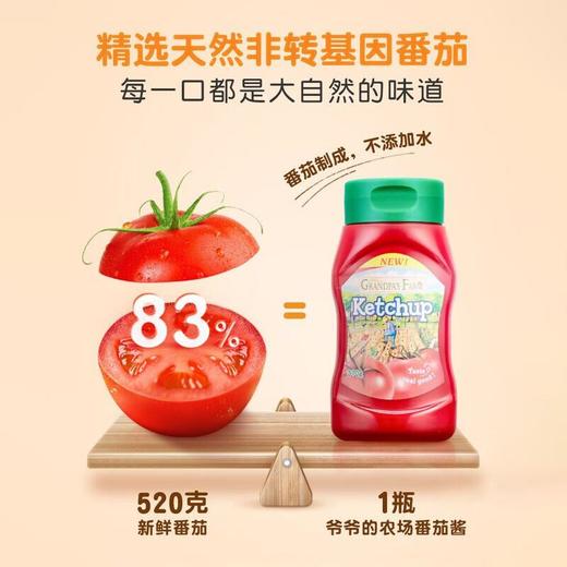 爷爷的农场儿童柔和番茄酱 商品图3