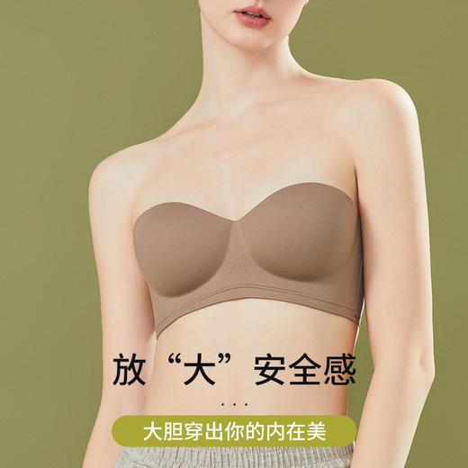 【买1送1】1件两穿 美背肆意秀反重力两穿文胸 视觉显大服帖聚拢可拆肩带自信露美肩 商品图3