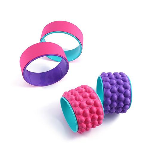 瑜伽轮开背美肩初学者后弯神器普拉提圈用品瑜珈滚背美腰器材 商品图9