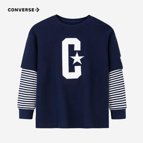 CONVERSE 匡威 秋 大童小童 儿童长袖T恤 CNVN-FF-D986