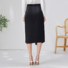 EITIE爱特爱秋冬新款优雅时尚高腰开叉百搭半身裙包臀裙女7106805 商品缩略图4