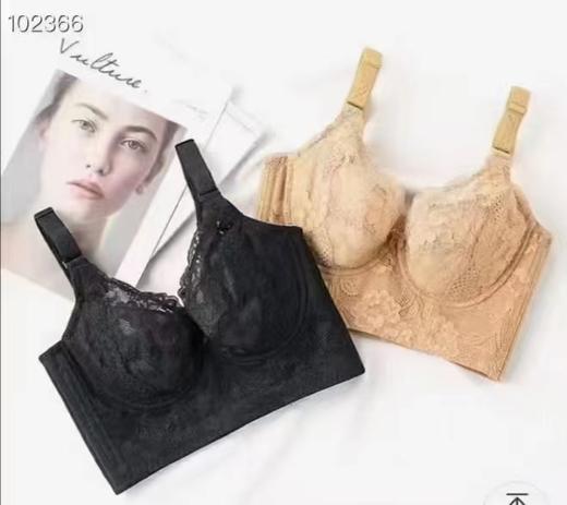 量子七排扣夏季薄款无海绵透气大胸显小防下垂调整型收副乳内衣女文胸 商品图4