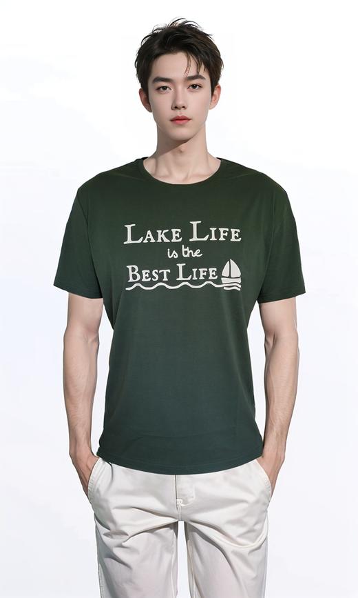 REDLAKE金色池塘T恤衫绿色（男女同款） 商品图5