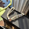 非金属仿水晶项链 轻奢复古多层串珠项链锁骨链 BeQueenStory饰品 商品缩略图0