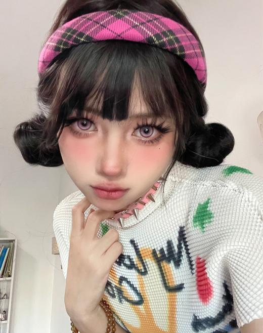 【大直径】NEWSCOKO-摇滚甜心-14.5mm【年抛 度数0-1000度 含有525/575度】 商品图7