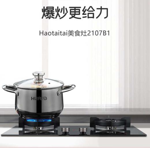 好太太燃气灶JZT/Y-2107B1 大火力 5.0KW猛火灶 商品图0