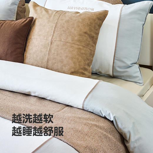 喜梦宝床品套件8件套60支全棉水洗棉新疆棉花星际漫游系列 商品图3