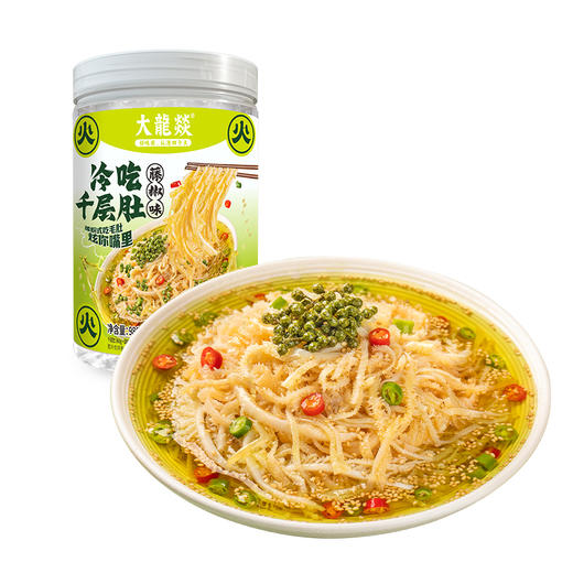 【已下架】积分换购 | 大龙燚 冷吃藤椒味千层肚毛肚980g[福利品] 商品图5