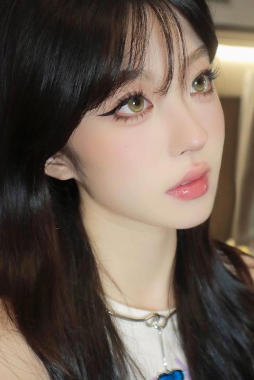 【大直径】Leenscolor-香菜棕绿-14.5mm【年抛 度数0-1000度 含525/575】 商品图5