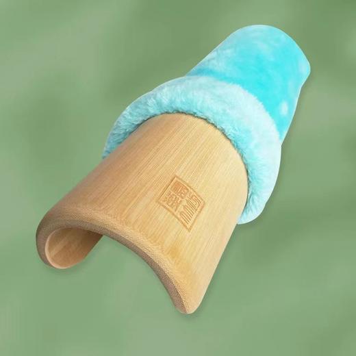 竹枕成人颈椎修复保健竹子硬枕头护颈腰枕护腰拉伸反弓矫正牵引枕 商品图3