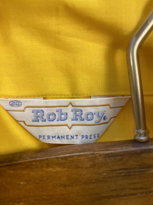 80年代 Vintage Rob Roy 衬衫_HWIS(S) 商品图1