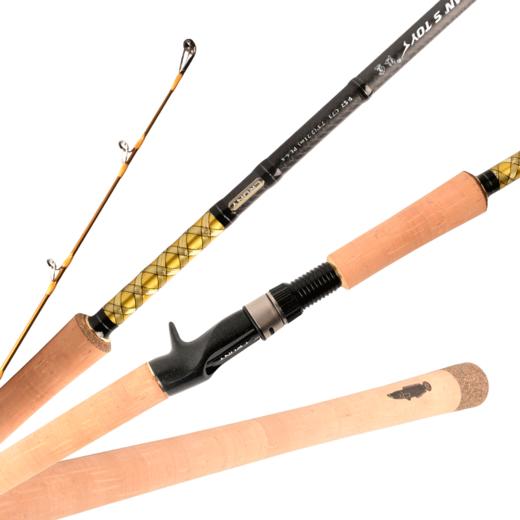 CRONY科尼路亚竿22新款男玩钛金2二代硬调XH枪柄一本半雷强竿重雷 商品图4