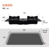 好太太燃气灶JZT/Y-2107B1 大火力 5.0KW猛火灶 商品缩略图3