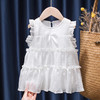 【夏天多巴胺彩色系列！洋气蓬蓬连衣公主裙】舒适百看不腻，柔软亲肤透气，设计简约大方，为小公主增添仙气，女童新款夏装女宝宝女童裙中小童裙薄款 商品缩略图1