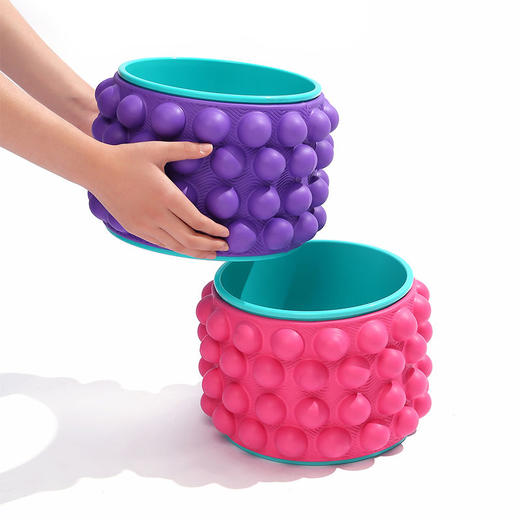 瑜伽轮开背美肩初学者后弯神器普拉提圈用品瑜珈滚背美腰器材 商品图7