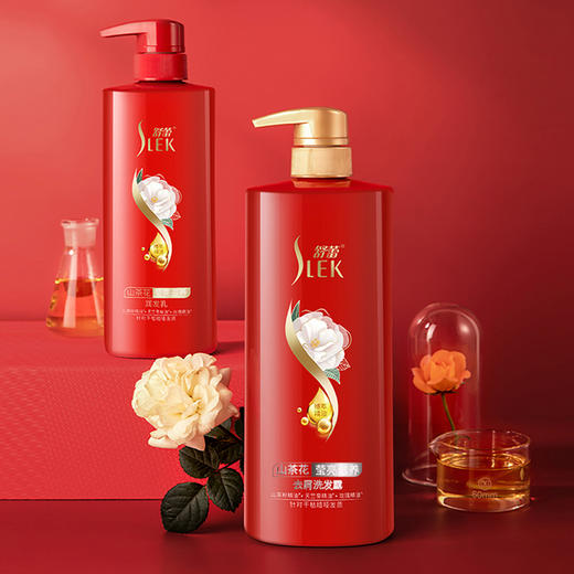 舒蕾山茶花莹亮滋养去屑洗发露500ml 商品图2