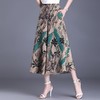 夏季薄款，女士阔腿裤宽松垂感透气高腰显瘦雪纺九分裤裙花裤子MYX-2216 商品缩略图6