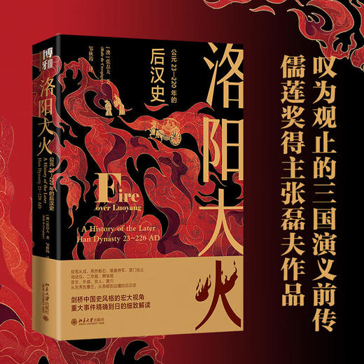 洛阳大火 公元23-220年的后汉史 张磊夫 著 历史 商品图0