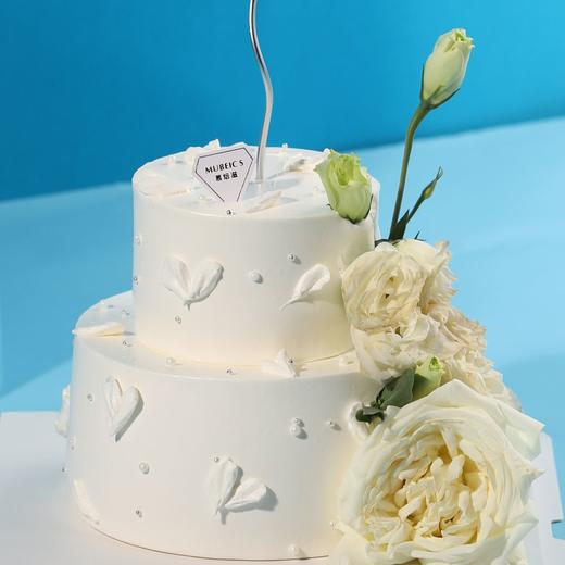 4+6英寸冰淇淋蛋糕白色恋人【停用】 商品图0