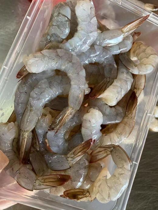 【鲜海虾仁】一份250克约40多只，鲜活海虾纯手工剥成，带凤尾，无任何添加剂，也不带冰衣，是市场上买不到的好虾仁！ 商品图2