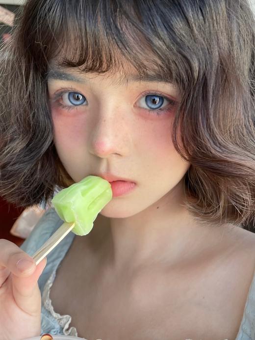 【大直径】Leenscolor-蓝色烟火-14.5mm【年抛 度数0-1000度 含525/575】 商品图8