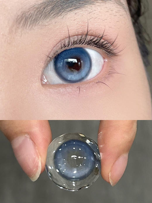 大直径推荐丨蓝色烟火·Leenscolor丨14.5mm（年抛/2片装） 商品图9