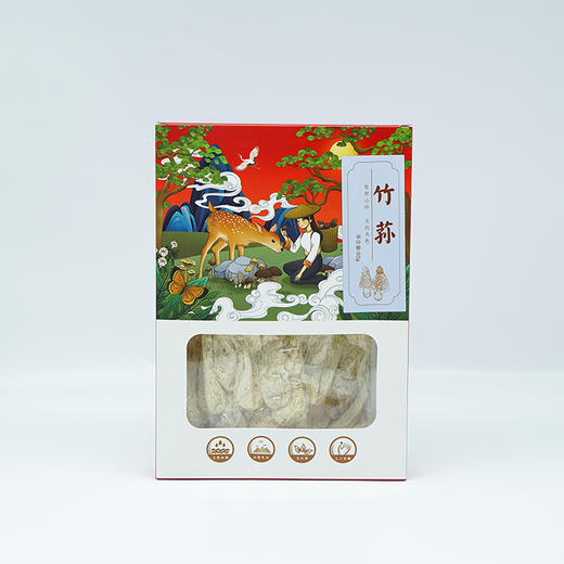 【欢金朵】竹荪60g*2盒 云南菌菇 无硫熏 商品图5