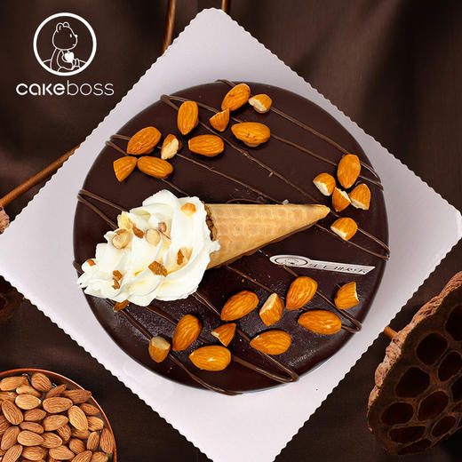 夏日巧巧 巴旦木 香草冰淇淋蛋糕 商品图5