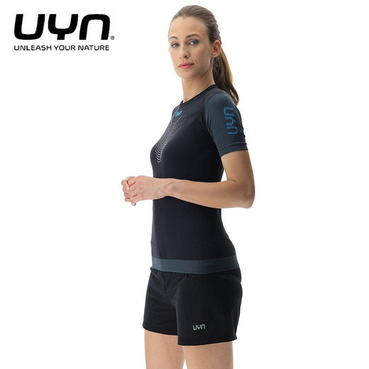 UYN运动短袖PB42系列 上衣男女款夏季训练透气吸汗弹力速干衣压缩衣 商品图12