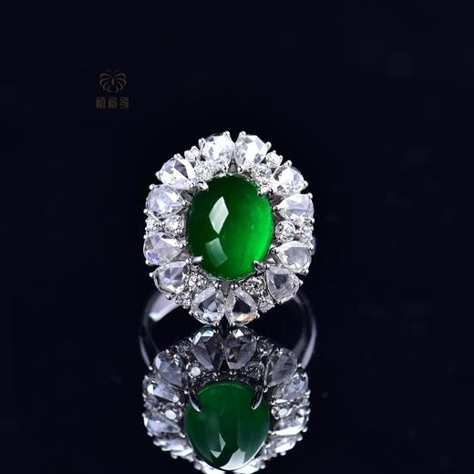 【繁花】满绿戒指    JZ12301006 商品图2