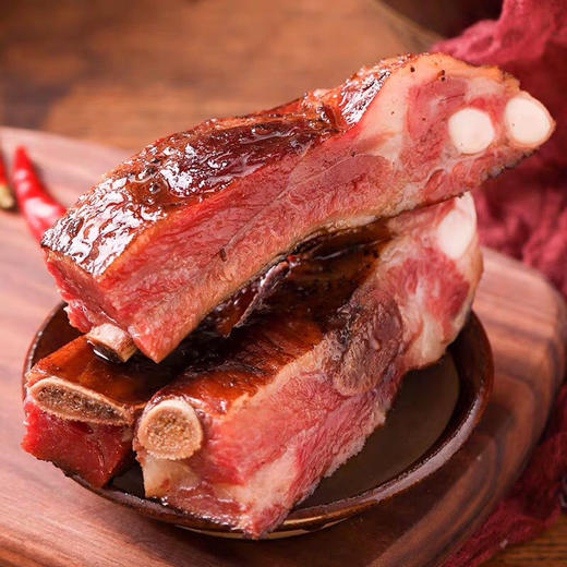 宜昌 秭归县三峡高山农家腊排骨500g/袋 商品图3