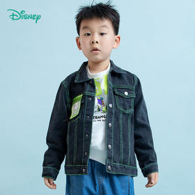【商场同款】
迪士尼童装春秋新品儿童时尚牛仔外套时尚潮酷男童上衣