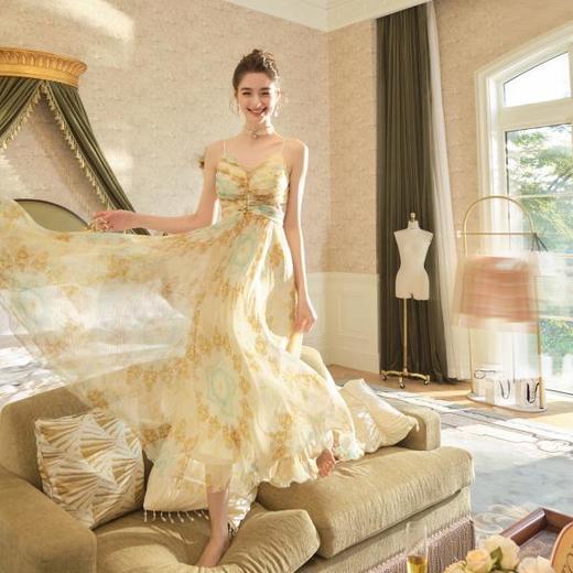 BeQueenStory【千年之恋·长月烬明】原创高品质桑蚕丝连衣裙&连体裤 商品图4