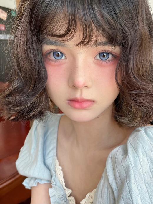 【大直径】Leenscolor-蓝色烟火-14.5mm【年抛 度数0-1000度 含525/575】 商品图5