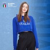 意大利国家队官方商品丨时尚高腰连帽卫衣刺绣女装足球迷用品夏季 商品缩略图3
